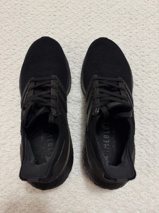 Adidas Ultraboost 21 Black Lace Up Running Shoes Sneakers Men\'s Size 8.5 main image 11